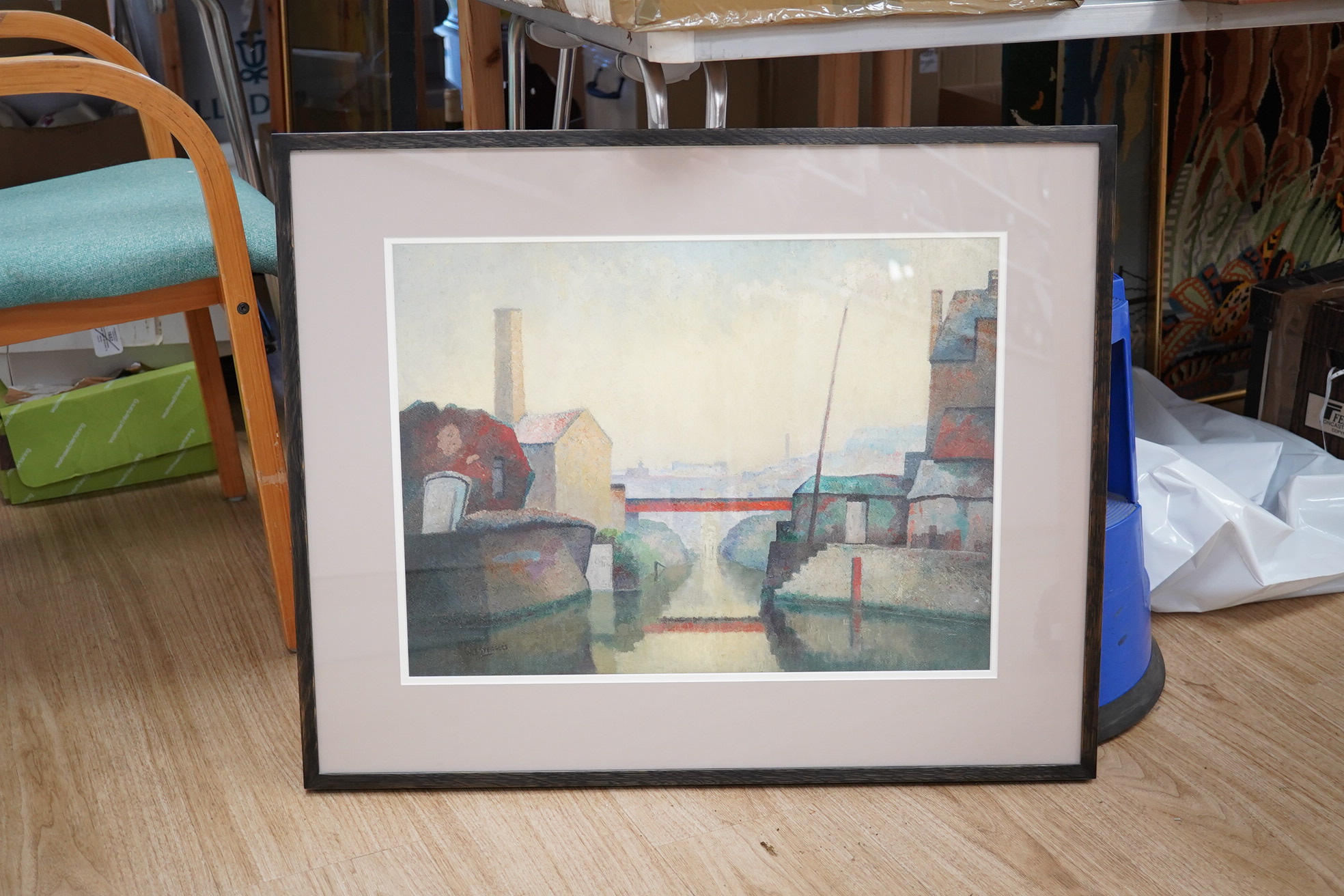 After Walter Steggles (1908-1997), giclee print, Stratford, 39 x 54cm. Condition - good